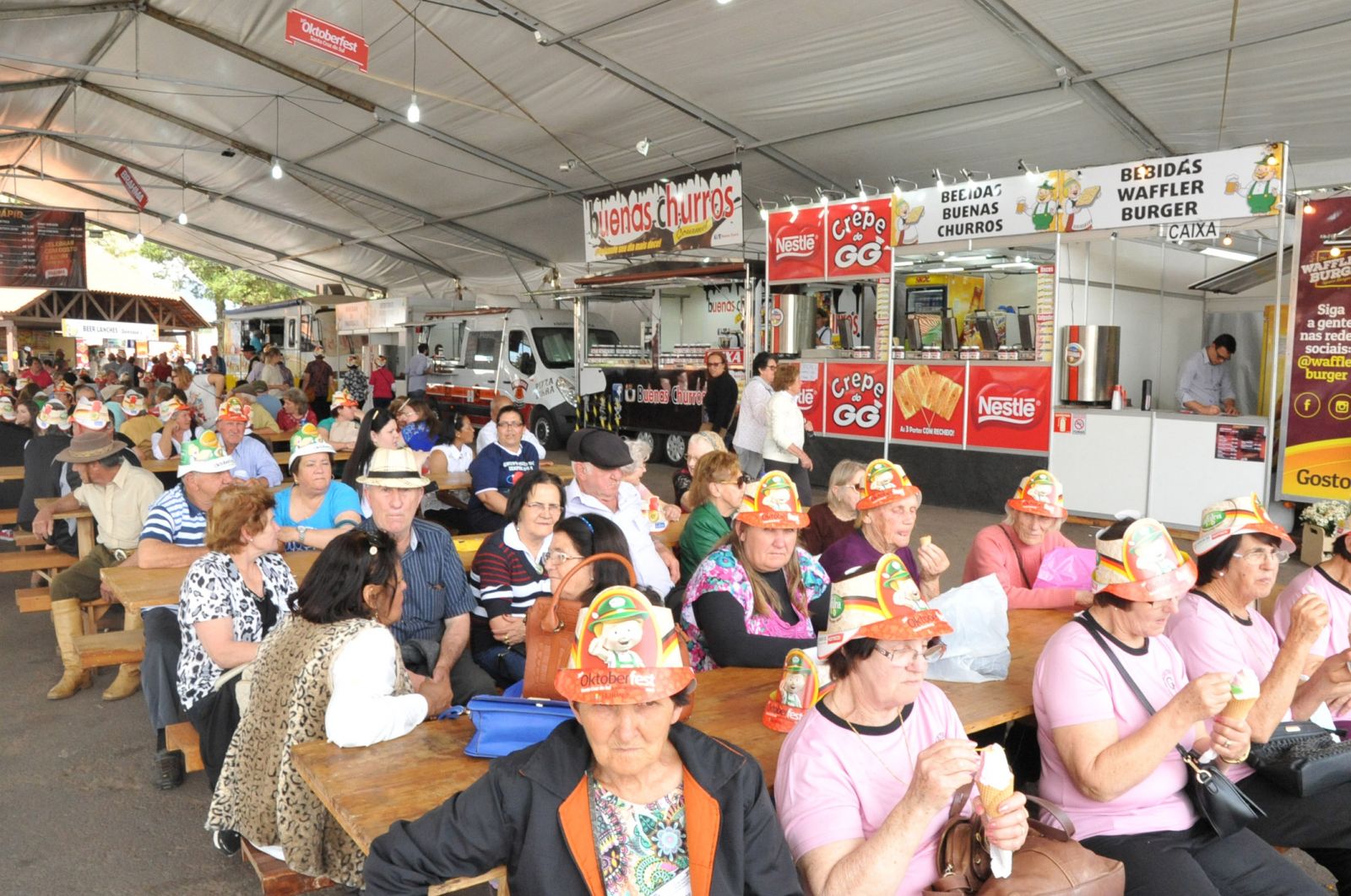 Alimentação é destaque na Oktoberfest