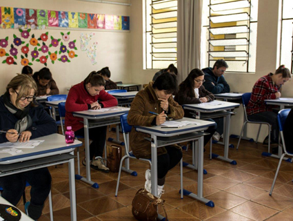 Mais de mil estudantes estavam inscritos