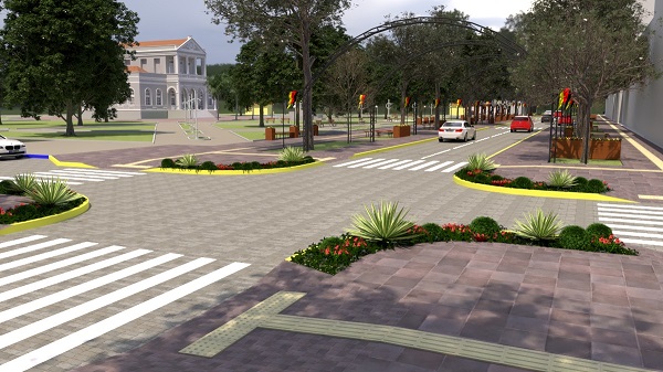 O projeto de revitalização abrange as quadras da Ramiro Barcelos, Júlio de Castilhos, 28 de Setembro, Borges de Medeiros, Sete de Setembro e Tiradentes