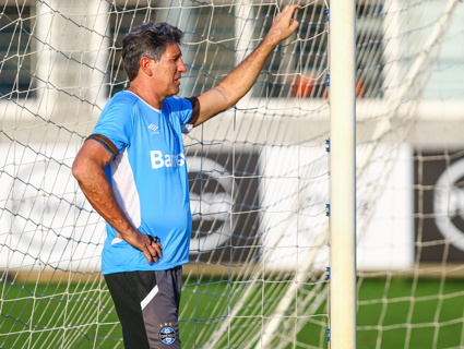 Técnico Renato não comandará o Grêmio nas quartas-de-final da Primeira Liga, contra o Cruzeiro