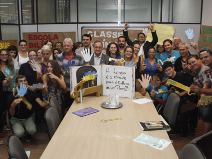 Vieira da Cunha esteve reunido com entidades representativas do Movimento de Surdos do RS, na manhã desta sexta-feira, 18