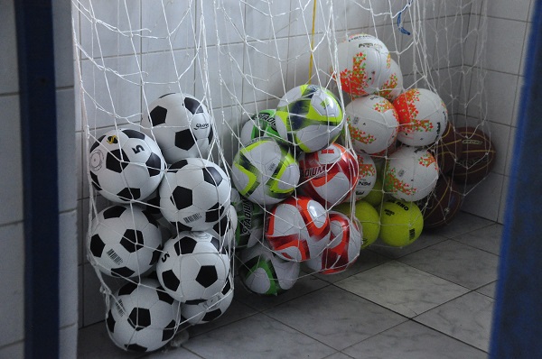 Foram investidos R$ 6 mil em equipamentos esportivos