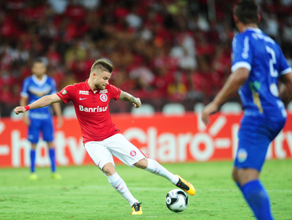 Sasha foi o responsável pelo único gol do Inter na partida contra o Veranópolis