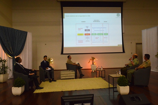 Entre os convidados palestraram policiais de outros estados como Minas Gerais, Bahia e São Paulo e países como Japão e Chile 