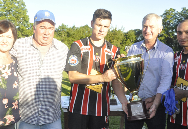 Sandra Backes, Jair Eich, Lucas do Senai, Heitor Petry e Jarbas do Senai