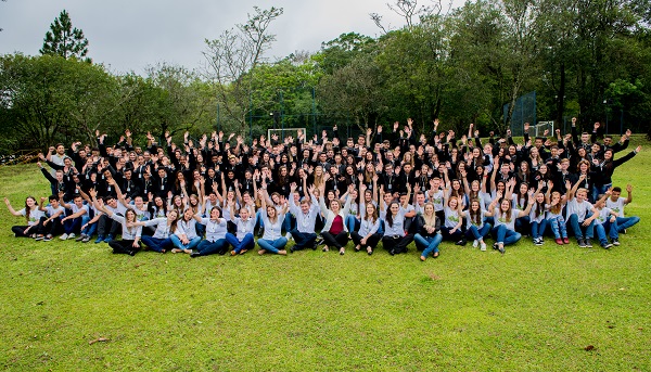 Encontro de aprendizes do Programa de aprendizagem ICL, em outubro de 2018 