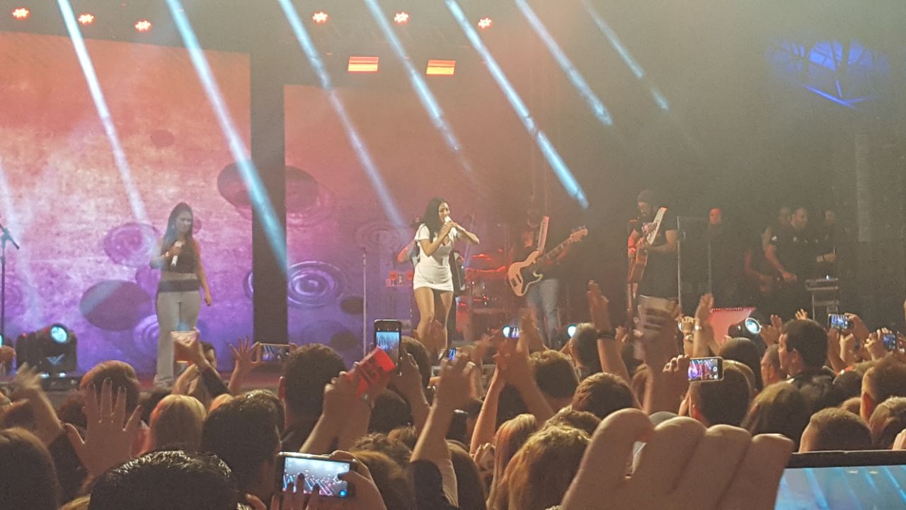 Simone e Simaria se apresentaram na noite da última sexta-feira, dia 6