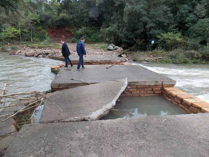Município de Sinimbu é uma das cidades atingidas pela força das chuvas