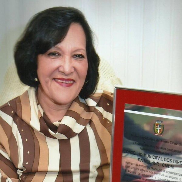 Susana Teresinha Gaab - Presidente do Conselho Municipal dos Direitos da Mulher