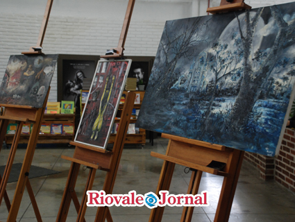 As telas pintadas por Joe Nunes