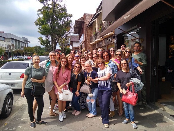 Os colunistas participaram de uma programação intensa em Gramado