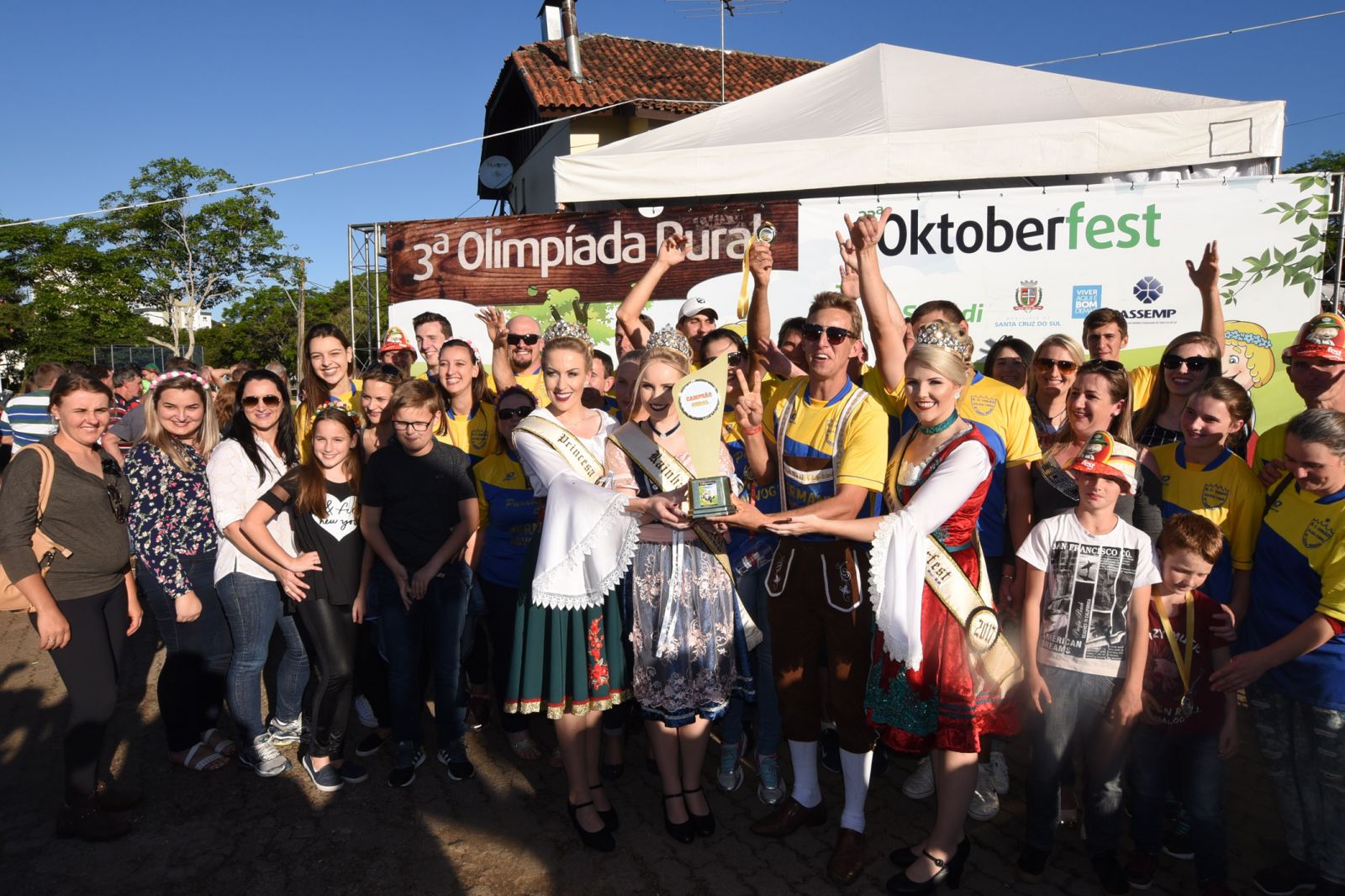 A equipe União ficou com o primeiro lugar na classificação geral