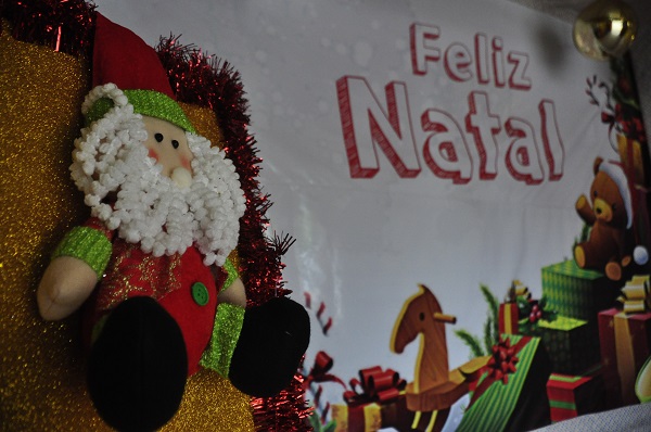 Durante essa semana, o trabalho de decoração da Vila do Noel tomou conta da Vila Típica no Parque da Oktoberfest