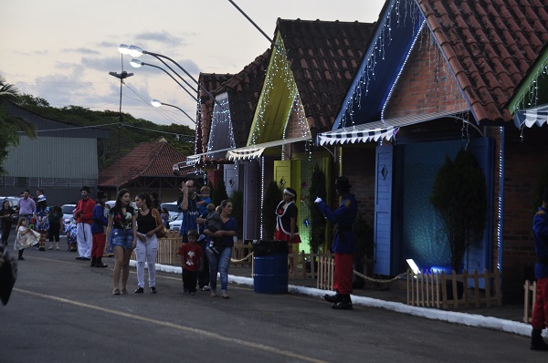 A Vila do Noel está aberta ao público todas as noite a partir das 17h30