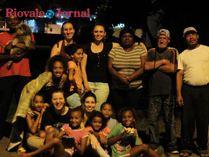 Registro feito pelos integrantes do Coletivo RUAS, de uma das primeiras jantas realizadas