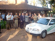 Rotary entrega nova viatura para BM