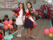 Escolha brotinhos Polivalente e comemorando com Gabriel