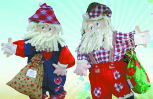 Um Papai Noel vencedor de concurso