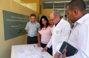 Ana Nery inicia obra para nova recepção