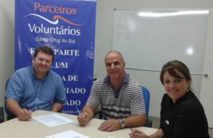 Unidade da Parceiros Voluntários renova convênio com a Copame