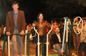 Faxinal/Menino Deus ganham sua academia ao ar livre