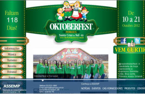 Público pode escolher candidata preferida em votação pelo site da 28ª Oktoberfes