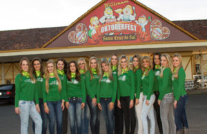 Oktoberfest e Feirasul apresentam as 15 candidatas a Soberanas