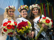 Soberanas da 28ª Oktoberfest e 10 anos do Círculo Cultural Bella Itália