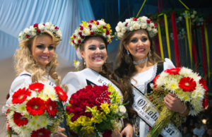 Soberanas da 28ª Oktoberfest e 10 anos do Círculo Cultural Bella Itália