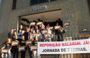 Servidores do Fórum entram em greve