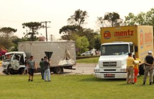 Trevo do Fritz e Frida registra mais um acidente