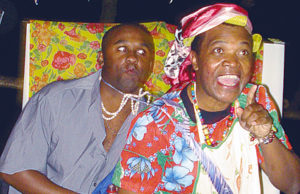 Tereza e Tião em peça sobre relacionamento