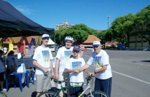 Passeio ciclístico é a atração no sábado