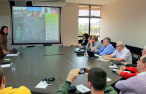 Ciclovia já está sendo pavimentada