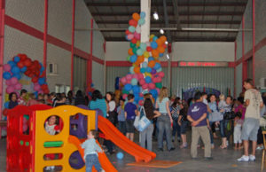 Festa para comemorar o Dia da Criança