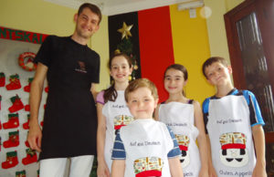 Atividade na Auf gut Deutsch e Flashes de Natal