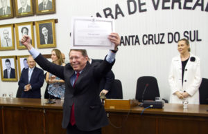 Telmo Kirst recebe diplomação