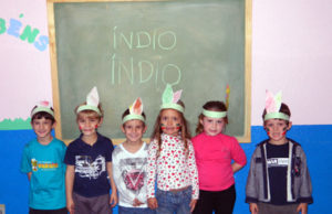 Comemorando o Dia do Índio