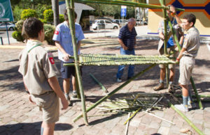 Escoteiro: sempre alerta para ajudar