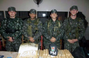 Operação Ágata: 7º BIB apreende drogas na fronteira