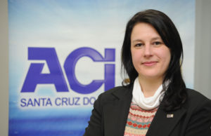 ACI: Nova presidente promete ''dar conta do recado''