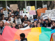 Protesto: Manifestação marcou vinda de Marco Feliciano