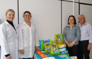 Aniversário gera doação de fraldas