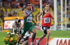 Com gaúchos, equipe dos 4x400m fica em sétimo lugar