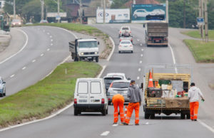Operação da EGR consome 35 toneladas de asfalto