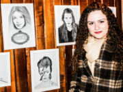 Traços aprimorados na ponta do lápis