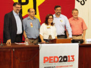 Candidatos à presidência do PT se encontram domingo