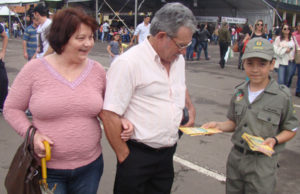 PM Mirim e Proerd foram destaque na Oktoberfest