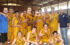 Cestinha Sesi/Unisc é campeão estadual de basquete em duas categorias