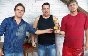 Cancha de bocha entrega premiações